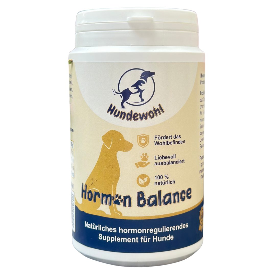 Hormon Balance - natürliches hormonregulierendes Supplement für Hunde.