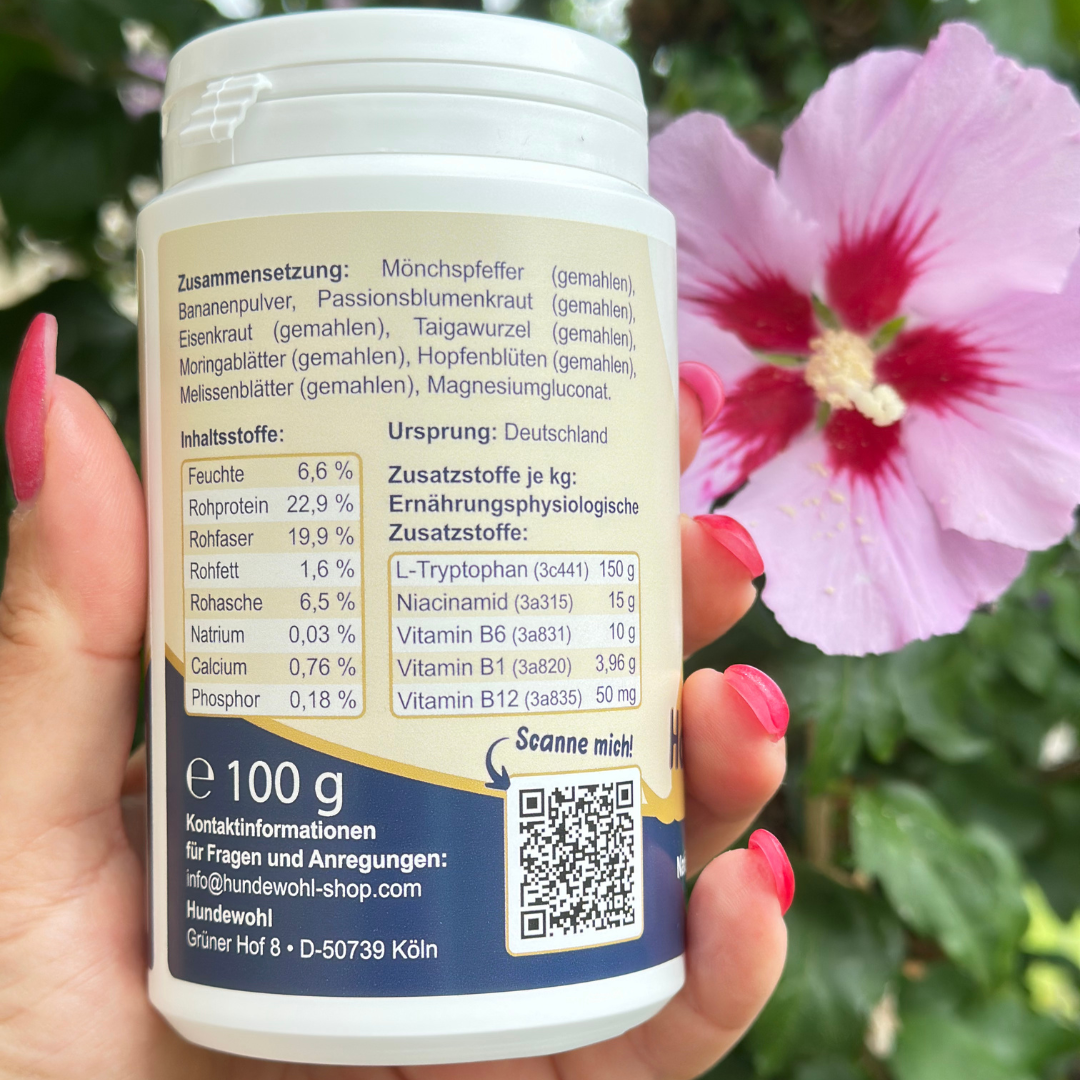 Hormon Balance - natürliches hormonregulierendes Supplement für Hunde.