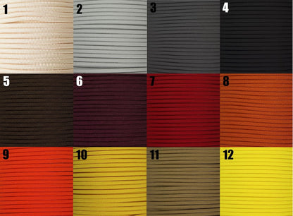 Kotbeutelhalter aus Paracord